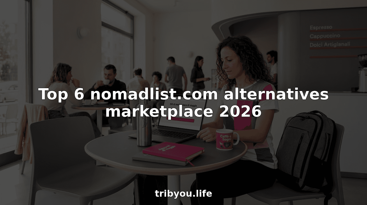 Top 6 nomadlist.com alternatives marketplace 2026