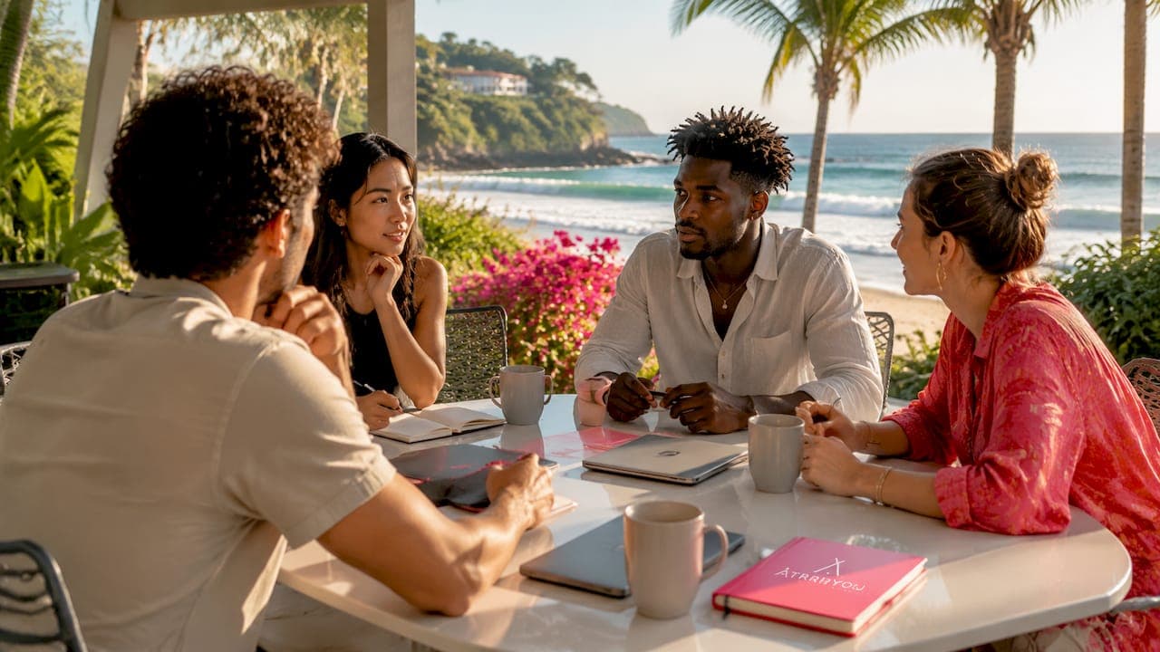 Benefits of Structured Workation Retreats for Remote Teams