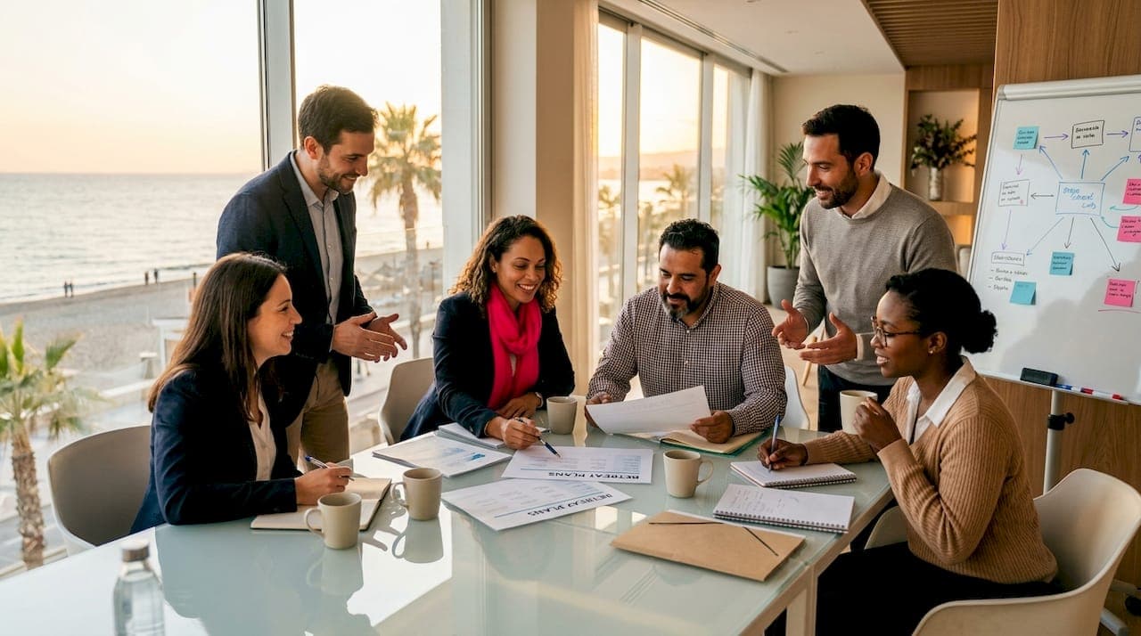 Destinos ideales para retiros de equipos ejecutivos